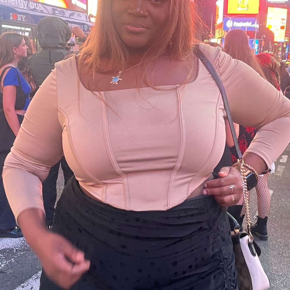 Plus Size Crop Top
